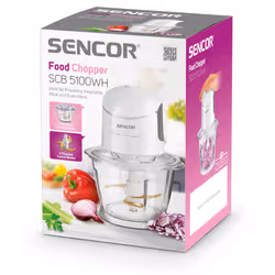 Sencor SCB 5100WH hachoir électrique 1 L 500 W Blanc - Vue supplémentaire 8