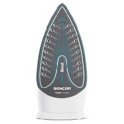 Sencor SSI 5421TQ fer à repasser Fer à vapeur Semelle en céramique 2200 W Bleu, Blanc
