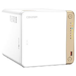 Serveur NAS QNAP QNAP TS-462-2G - 4 BAIES 2 GO RAM DUALCORE INTEL CELERON N4505 (sans disques)