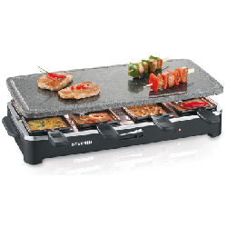 Severin RG 2343 raclette 8 personne(s) 1500 W Noir