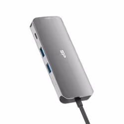 Silicon Power SR30 Station d'accueil USB 3.2 Gen 1 (3.1 Gen 1) Type-C Gris, Métallique - Vue supplémentaire 4
