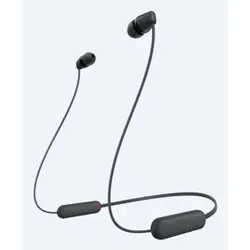 Sony WI-C100 Casque Sans fil Ecouteurs Appels/Musique Bluetooth Noir