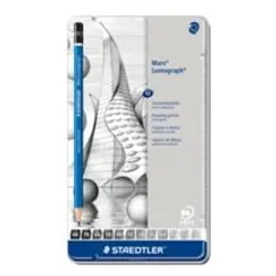 Staedtler Mars Lumograph 100 Multicolore 12 pièce(s)