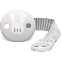 Suavinex Attache sucette ruban Hygge Baby lapin gris