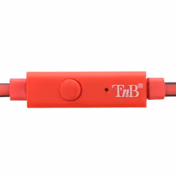 T'nB Ecouteurs Be Color Rouges+ Mic - Vue supplémentaire 2