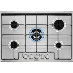 TABLE DE CUISSON 5F A GAZ INOX 75 CM ZANUSSI