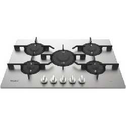 Table de cuisson à gaz Whirlpool PMW 75D2/IXL 5 feux