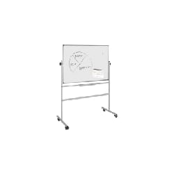 Tableau Blanc avec support mobile 120 x90
