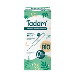 Tadam Tampons Dermo Sensitifs Normal *16 AVEC Applicateur EN Carton