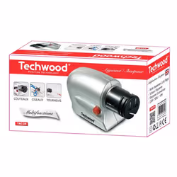 Techwood TAC-28 aiguisoir Aiguiseur couteau électrique Noir, Argent - Vue supplémentaire 2
