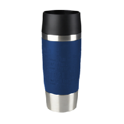 Tefal K3082114 thermos 360 ml Noir, Bleu, Acier inoxydable