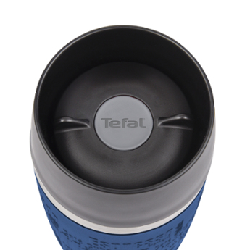 Tefal K3082114 thermos 360 ml Noir, Bleu, Acier inoxydable