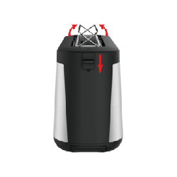 Tefal TL4308 7 2 part(s) 1000 W Noir, Acier inoxydable
