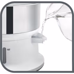 Tefal VC1451 cuiseur vapeur 2 Nombre de paniers Comptoir Acier inoxydable, Blanc - Vue supplémentaire 3