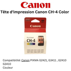 Tête d'impression Canon CH-4 Color EMB (0694C002AA)