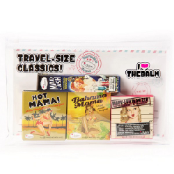 THE BALM Travel Set with Cosmetics Bag
