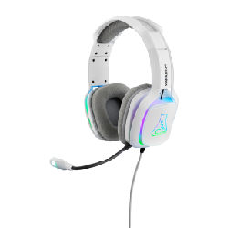 The G-Lab KORP VANADIUM Casque Avec fil Arceau Jouer USB Type-A Blanc