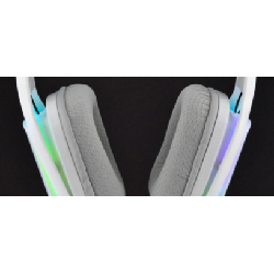 The G-Lab KORP VANADIUM Casque Avec fil Arceau Jouer USB Type-A Blanc