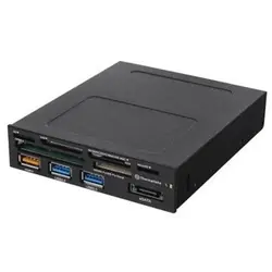 Thermaltake ExtremeSpeed 3.0 Plus lecteur de carte mémoire USB 3.2 Gen 1 (3.1 Gen 1) Interne Noir