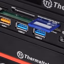 Thermaltake ExtremeSpeed 3.0 Plus lecteur de carte mémoire USB 3.2 Gen 1 (3.1 Gen 1) Interne Noir - Vue supplémentaire 3