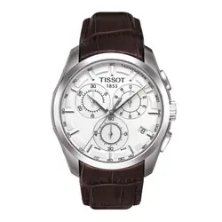 Tissot Couturier Montre bracelet Mâle Argent