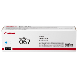 Toner Canon 067 Cyan d'origine (5101C002AA)