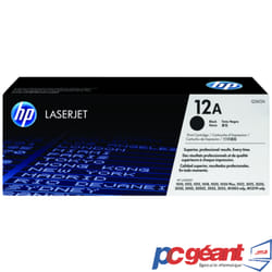 Toner LaserJet d'origine HP 12A - Noir (Q2612)