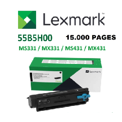 TONER LEXMARK MS_MX/3 SERIES 15 000 PAGES (55B5H00 )