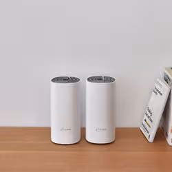 TP-Link DECOE4 système Wi-Fi maillé Bi-bande (2,4 GHz / 5 GHz) Wi-Fi 5 (802.11ac) Blanc 2 Externe - Vue supplémentaire 3