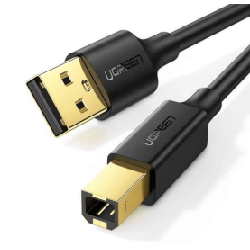 Ugreen 20847 câble USB 2 m USB 2.0 USB A USB B Noir