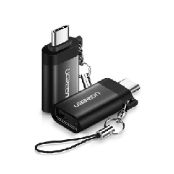 Ugreen 50283 changeur de genre de câble USB C USB A Noir