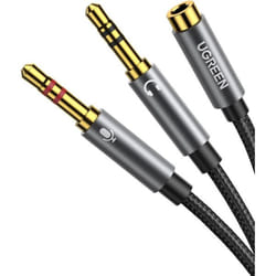 Ugreen câble Audio 3.5 Male to 3.5 Female Aluminium (20899)