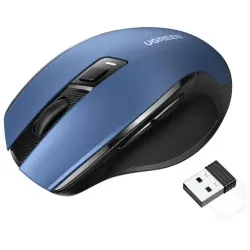 Ugreen Souris sans fil Design Egr 2 4 GHZ 15M Bleu (15064)