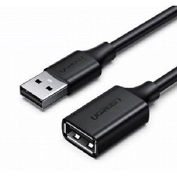 Ugreen UGR-10317 câble USB 3 m USB 2.0 USB A Noir