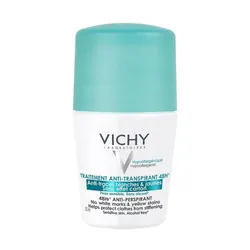 Vichy Traitement Anti-transpirant - Anti-traces Blanches et Jaunes 48H (Bille) 50ml