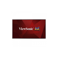 Viewsonic CDE5510 affichage de messages 55" LED 350 cd/m² 4K Ultra HD Noir 16/7
