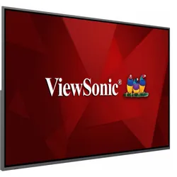 Viewsonic CDE8620 affichage de messages Panneau plat de signalisation numérique 86" IPS 450 cd/m² 4K Ultra HD Noir