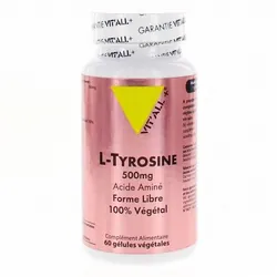 Vital Plus L-Tyrosine 500Mg 60 Gélules