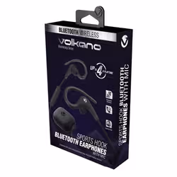 Volkano VB-508-BK écouteur/casque Sans fil Crochets auriculaires Appels/Musique Bluetooth Noir - Vue supplémentaire 2