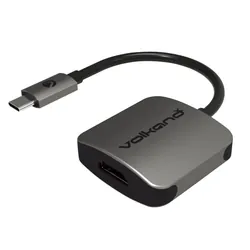 Volkano VK-20043-CH adaptateur graphique USB Noir, Gris