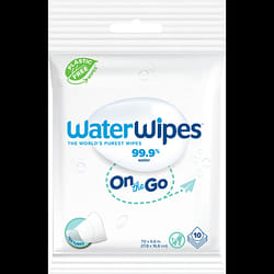 Waterwipes Lingettes ON THE GO PACK DE 10