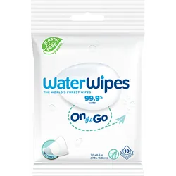 Waterwipes Lingettes ON THE GO PACK DE 10