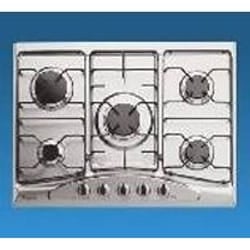 Whirlpool Gas Heater Acier inoxydable Intégré (placement) Gaz 5 zones