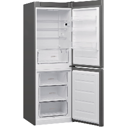 Whirlpool W5 711E OX réfrigérateur-congélateur Pose libre 308 L Gris
