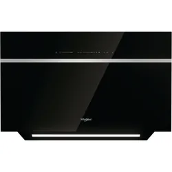 Whirlpool WHVS 90F LT A K hotte Monté au mur Noir 801 m³/h A++