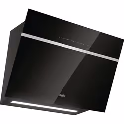 Whirlpool WHVS 90F LT A K hotte Monté au mur Noir 801 m³/h A++ - Vue supplémentaire 2