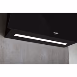 Whirlpool WHVS 90F LT A K hotte Monté au mur Noir 801 m³/h A++ - Vue supplémentaire 5
