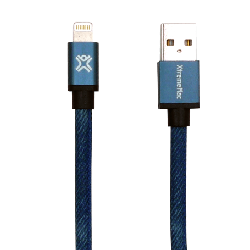 XtremeMac XCL-DNC-23 câble Lightning 1,2 m Bleu