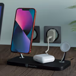 XtremeMac XMG-XM3-03 chargeur d'appareils mobiles Écouteurs, Smartphone, Smartwatch Noir USB Recharge sans fil Intérieure - Vue supplémentaire 5