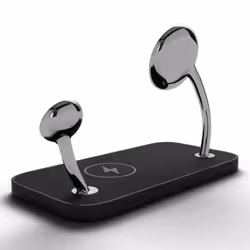 XtremeMac XMG-XM3-03 chargeur d'appareils mobiles Écouteurs, Smartphone, Smartwatch Noir USB Recharge sans fil Intérieure - Vue supplémentaire 7